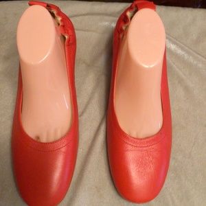 EVERLANE red Leather Shoes SZ  7.5